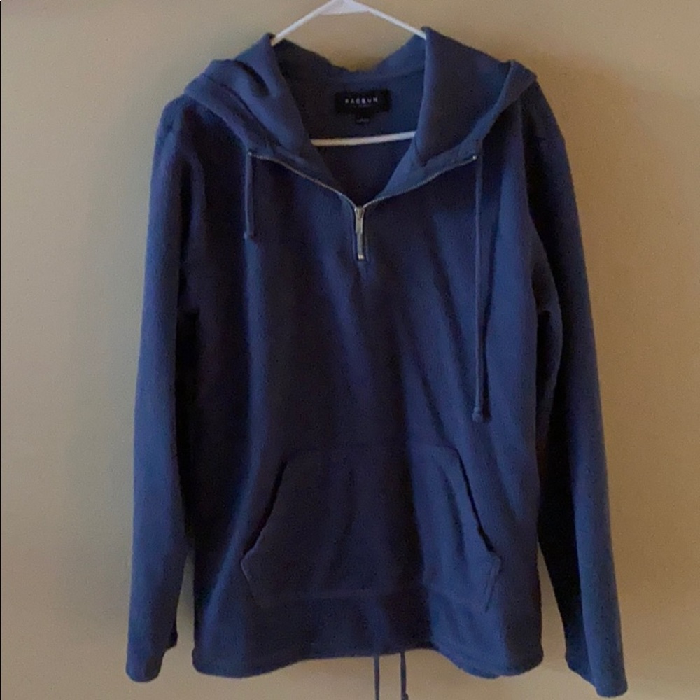 Men’s pacsun blue fleece pullover Large